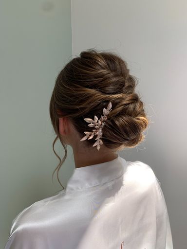 Julie Archier - chignon bijoux flocon